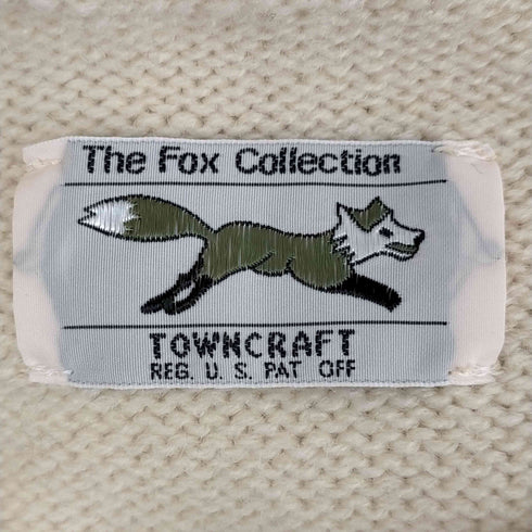 フリークスストア FREAKS STORE FOX ワッペンクルーネックニット メンズ FREE