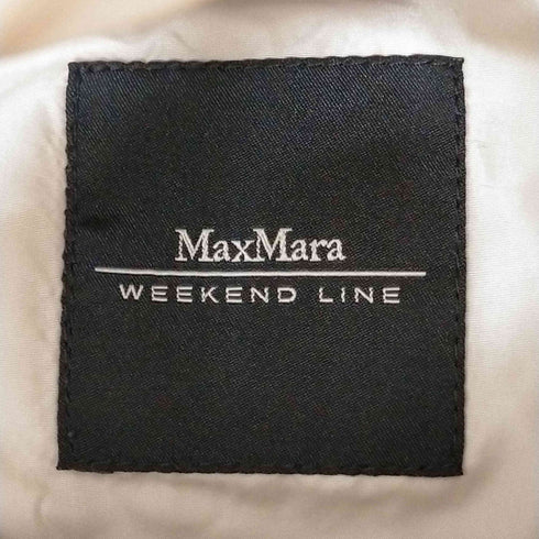 マックスマーラ ウィーケンドライン Max Mara WEEKEND LINE ジップアップ 中綿ジャケット レディース JPN:S