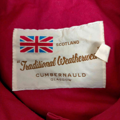 トラディショナルウェザーウェア Traditional Weatherwear フード付きコットンロングコート レディース JPN:34