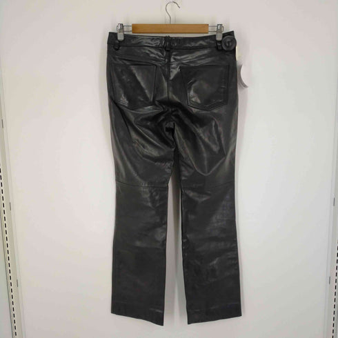 ギャップ Gap 00S OLD GAP レザーパンツブーツカット バイカー 本革 メンズ 10