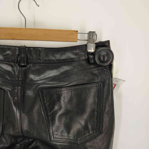 ギャップ Gap 00S OLD GAP レザーパンツブーツカット バイカー 本革 メンズ 10