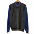 フレッドペリー FRED PERRY WOVEN PANEL KNITTED JACKET ナイロン切替 ニットジャケット メンズ import:L
