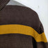 ダナキャランニューヨーク DKNY マルチカラー ボーダーハーフジップニット メンズ import:XL