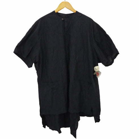 ヨウジヤマモトプリュスノアール YOHJI YAMAMOTO NOIR シワ加工デザインワンピース レディース 1