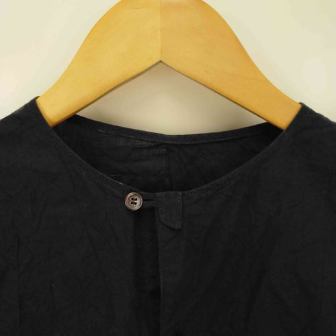 ヨウジヤマモトプリュスノアール YOHJI YAMAMOTO NOIR シワ加工デザインワンピース レディース 1