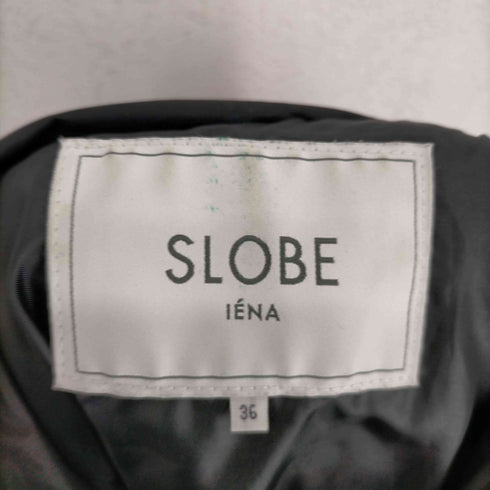 スローブイエナ SLOBE IENA ショートダウンジャケット アウター ジップアップ スナップボタン レディース JPN:36