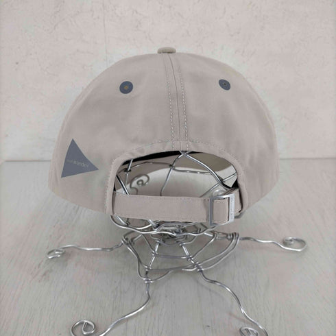アンドワンダー and wander PE/CO cap メンズ