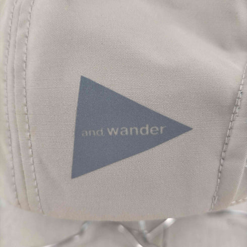 アンドワンダー and wander PE/CO cap メンズ