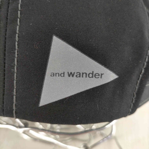 アンドワンダー and wander PE/CO cap メンズ