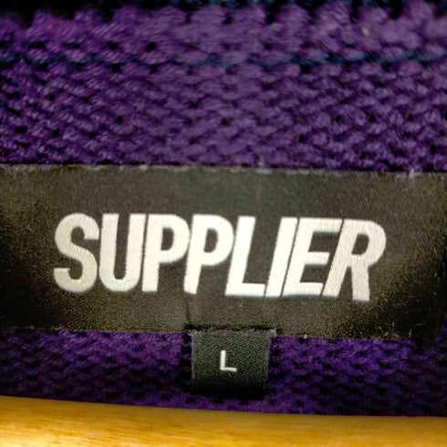 サプライヤー SUPPLIER ハーフジップニット メンズ JPN:L