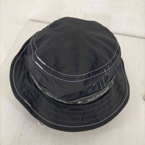 アンドワンダー and wander JQ tape hat メンズ