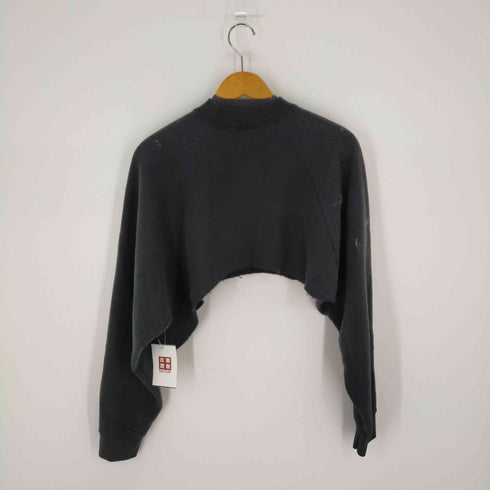 フルーツオブザルーム FRUIT OF THE LOOM 90S クロップドペンキデザインスウェット エンジェル 加工 レディース JPN:XL