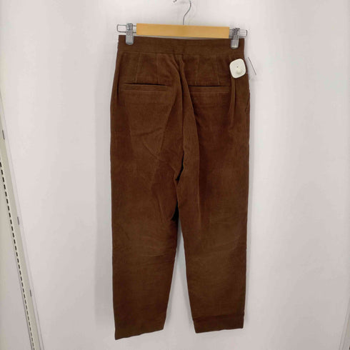 ロクビューティーアンドユースユナイテッドアローズ 6 BEAUTY & YOUTH UNITED ARROWS コーデュロイパンツ テーパード レディース 34