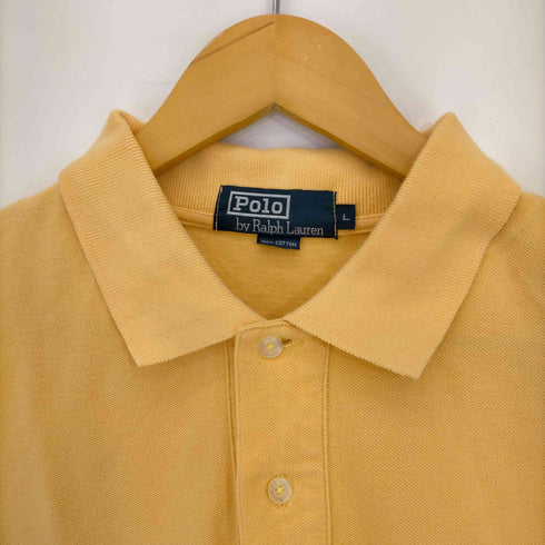 ポロバイラルフローレン Polo by RALPH LAUREN 90s ポニー刺繍 コットン 半袖ポロシャツ メンズ import:L