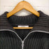 スナイデル snidel 22AW Sustainableニットロンパース オールインワン リブニット 長袖 ショートパンツ ウール混 ハーフジップ レディース ONE SIZE