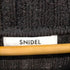 スナイデル snidel 22AW Sustainableニットロンパース オールインワン リブニット 長袖 ショートパンツ ウール混 ハーフジップ レディース ONE SIZE