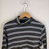 バーバリーゴルフ BURBERRY GOLF ボーダーモックネックカットソー レディース JPN:L