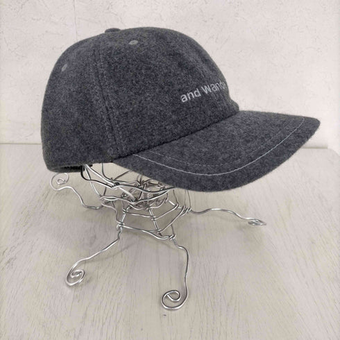 アンドワンダー and wander wool melton cap メンズ