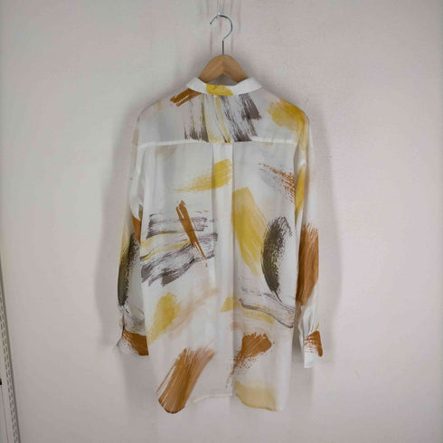 ヴァカンシー VACANCY アソート柄シアーオーバーシャツ レディース FREE