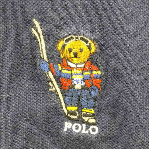 ポロラルフローレン POLO RALPH LAUREN ポロベア 長袖ポロシャツ レディース L/G