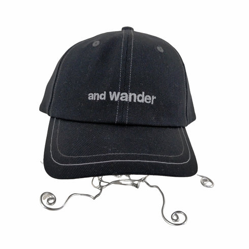 アンドワンダー and wander cotton twill cap メンズ