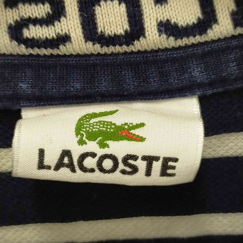 ラコステ LACOSTE ボーダーポロシャツ メンズ 4