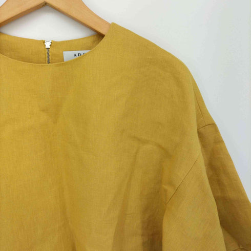 アドーア ADORE バックジップ リネンブラウス レディース JPN:38