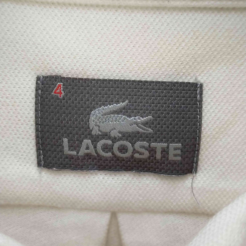ラコステ LACOSTE ドゥエボットーニ L/Sポロシャツ メンズ 4