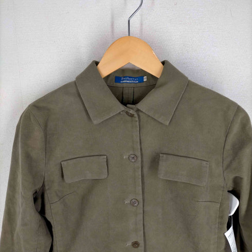 バーバリーブルーレーベル BURBERRY BLUE LABEL モールスキンシャツ レディース 38