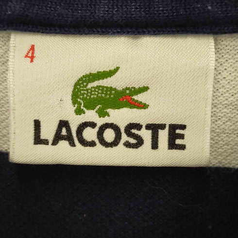 ラコステ LACOSTE ボーダーポロシャツ メンズ 4