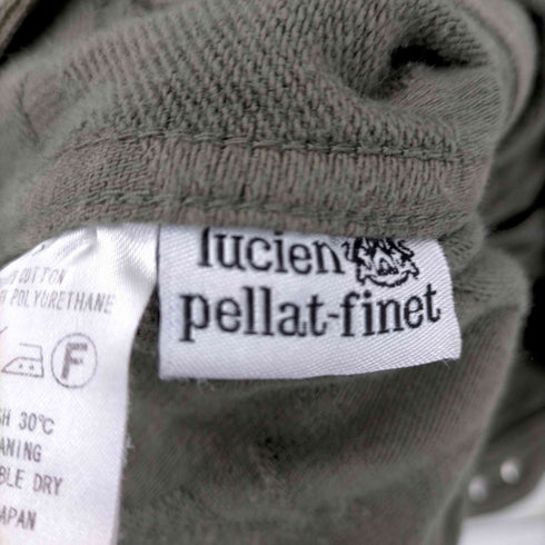 ルシアンペラフィネ Lucien Pellat-Finet ミリタリージャケット ドクロ 胸ポケット コットン混 レディース JPN:XS