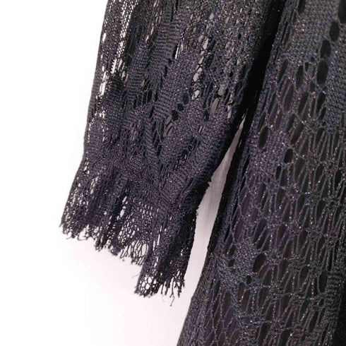 アナスイ ANNA SUI レースデザイン L/S ブラウス レディース P