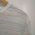 ポールスミスロンドン Paul Smith LONDON マルチカラークルーネックボーダーTシャツ メンズ JPN:L