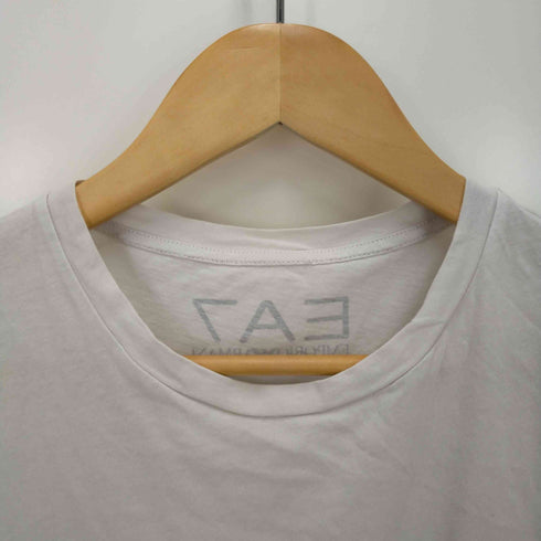 エンポリオアルマーニイーエーセブン EMPORIO ARMANI EA7 フロントワッペンクルーネックTシャツ メンズ