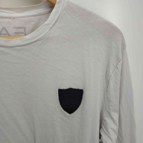 エンポリオアルマーニイーエーセブン EMPORIO ARMANI EA7 フロントワッペンクルーネックTシャツ メンズ