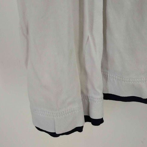 エンポリオアルマーニイーエーセブン EMPORIO ARMANI EA7 フロントワッペンクルーネックTシャツ メンズ