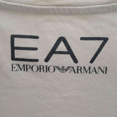 エンポリオアルマーニイーエーセブン EMPORIO ARMANI EA7 フロントワッペンクルーネックTシャツ メンズ
