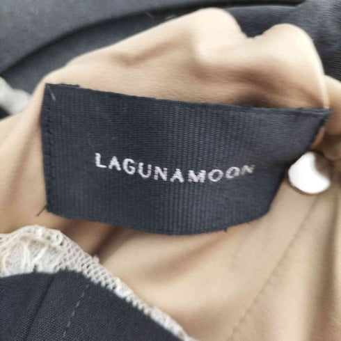 ラグナムーン Lagunamoon レースノースリーブワンピース レディース