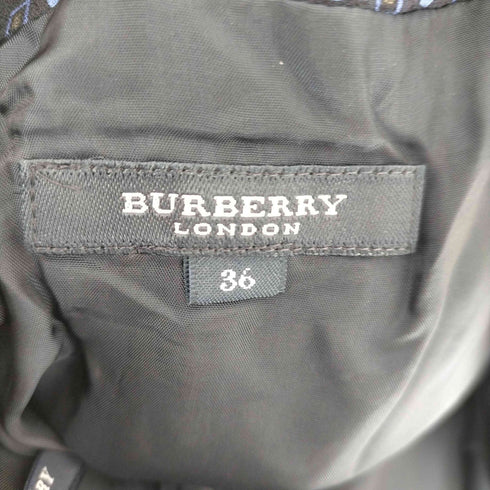 バーバリーロンドン BURBERRY LONDON 総柄シルクスカート レディース JPN:36