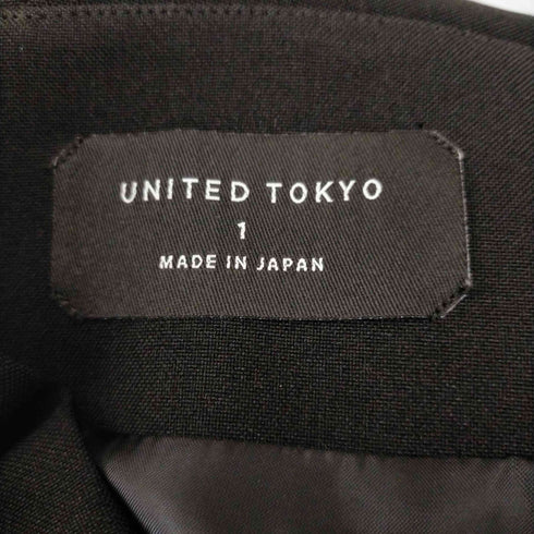 ユナイテッドトウキョウ UNITED TOKYO メタルコンビハーフプリーツスカート レディース JPN:1