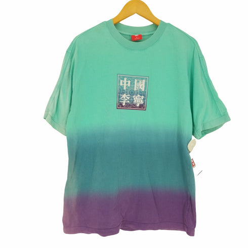 リーニン LI-NING タイダイ染 ロゴ プリント S/S Tシャツ メンズ import:XL