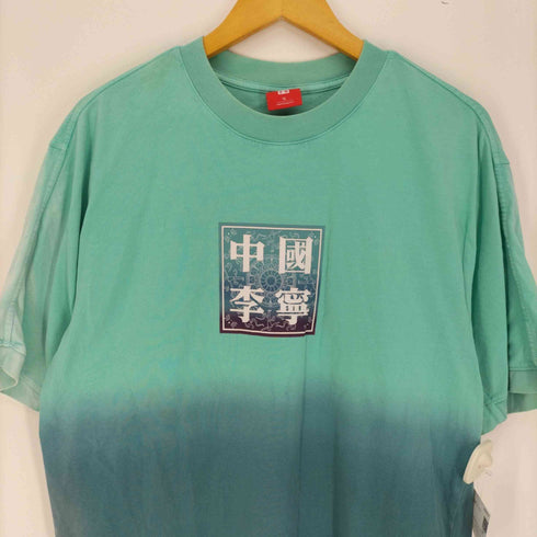リーニン LI-NING タイダイ染 ロゴ プリント S/S Tシャツ メンズ import:XL