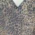 ザラ ZARA XSSATIN ANIMAL PRINT DRESS レオパード キャミワンピース レディース import:XS
