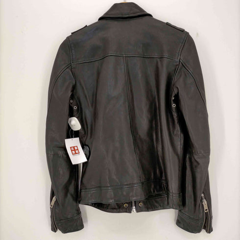 ディーゼル DIESEL ラムスキン レザーブルゾン メンズ import:S