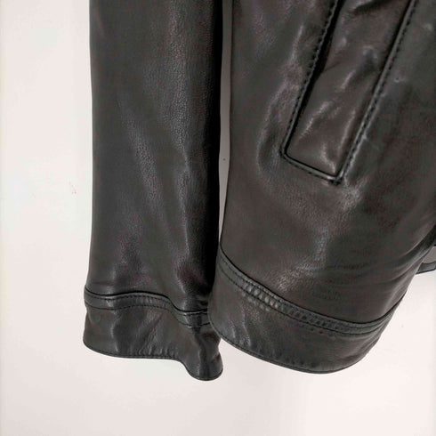 ディーゼル DIESEL ラムスキン レザーブルゾン メンズ import:S