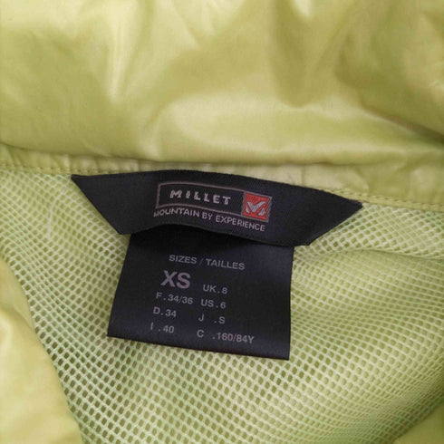 ミレー MILLET 胸元ワッペン ナイロンジャケット レディース JPN:XS