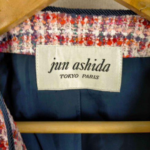 ジュンアシダ jun ashida ツイードジャケット レディース 7