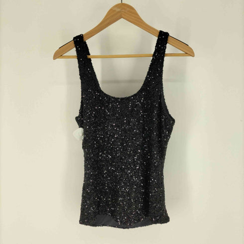 0122stepll スパンコール トップ 韓国 レディース import:L