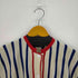 ESCMANSTUDIO ストライプヘンリーネックS/S サマーニット レディース