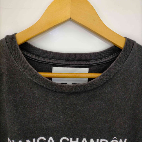 ビアンカシャンドン BIANCA CHANDON ロゴプリント クルーネックTシャツ メンズ import:L